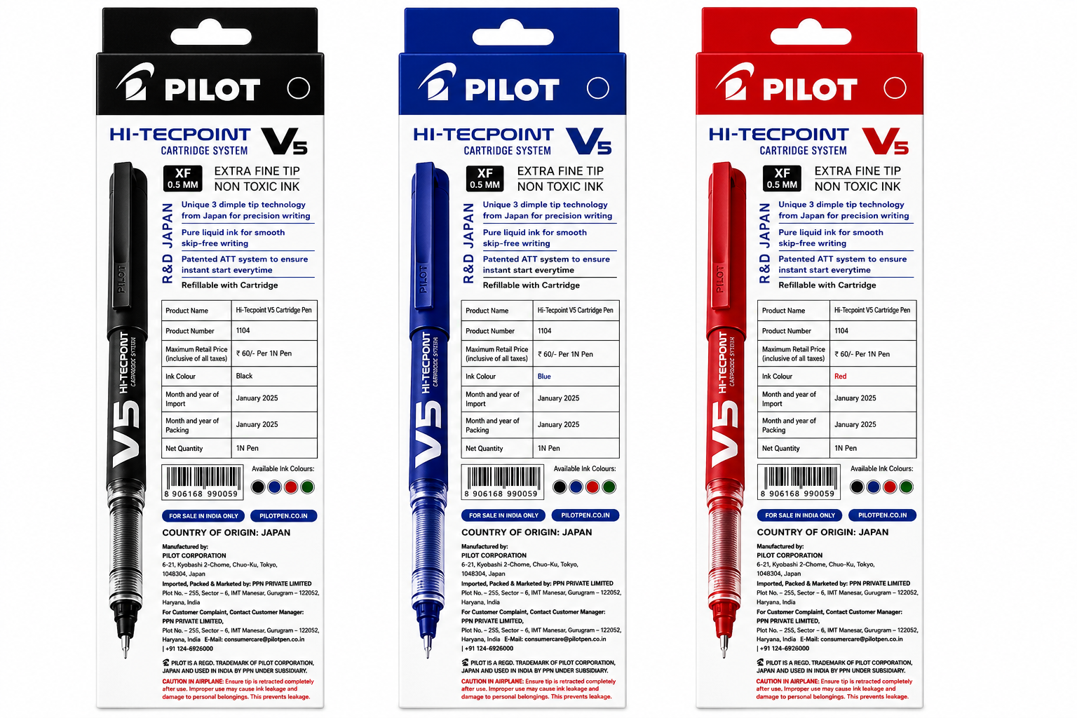 PILOT HI-TECPOINT V5 thumbnail 2