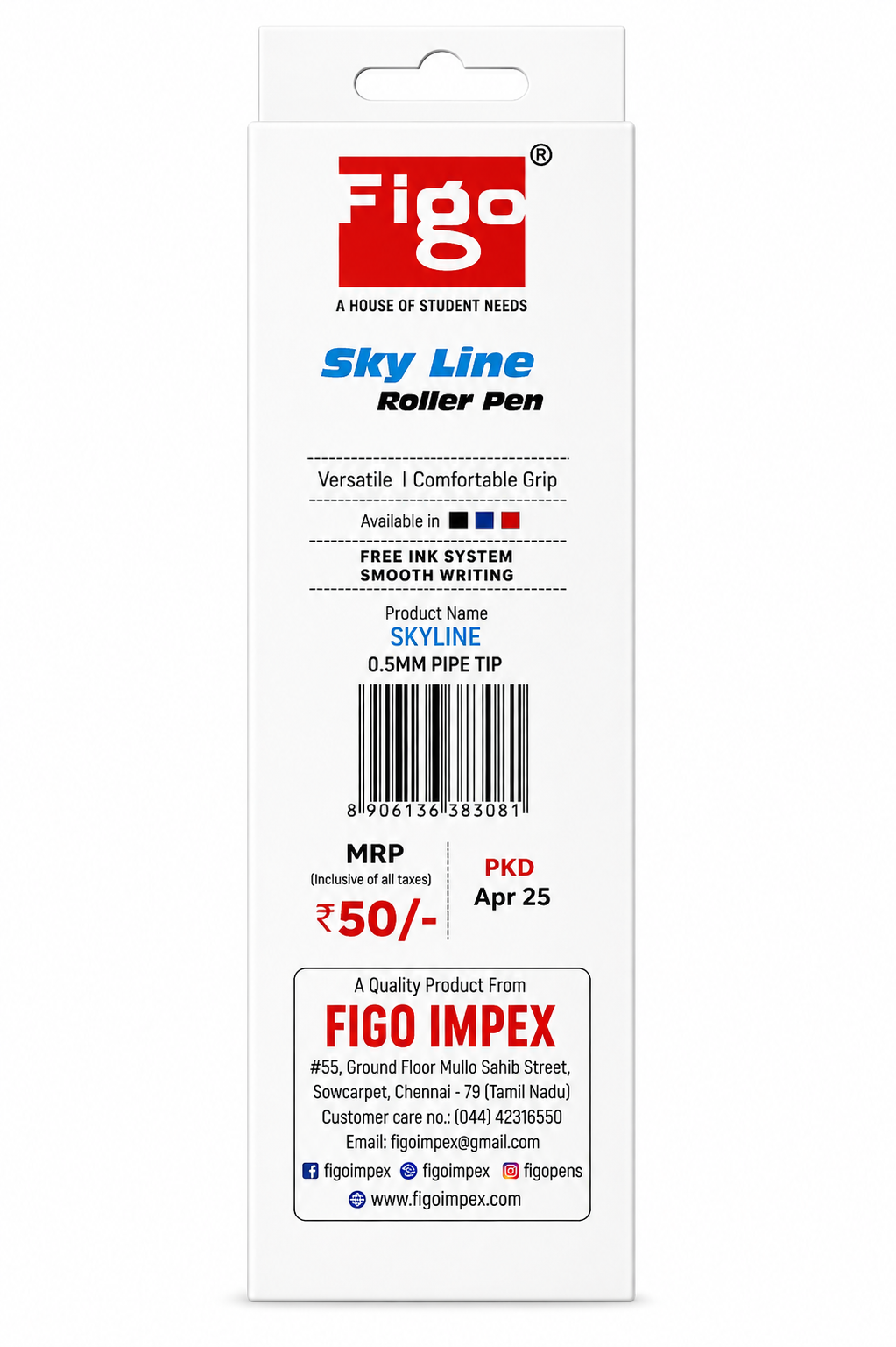 FIGO SKY LINE ROLLER PEN thumbnail 2