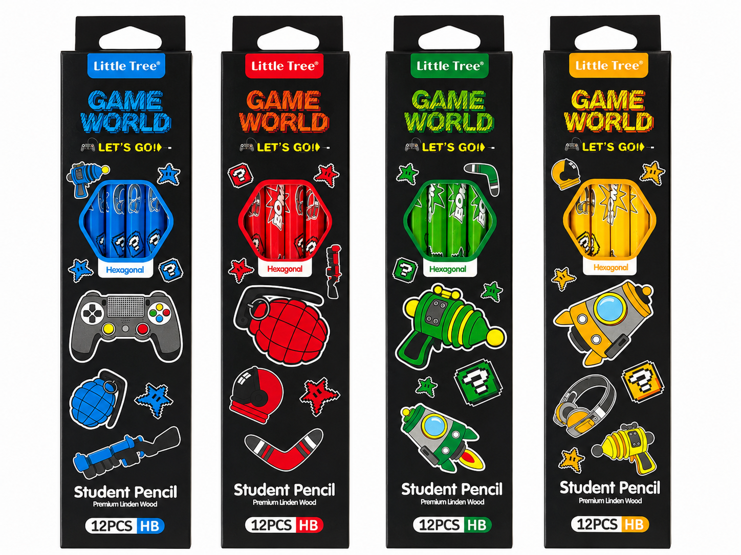 GAME WORLD STUDENT PENCIL