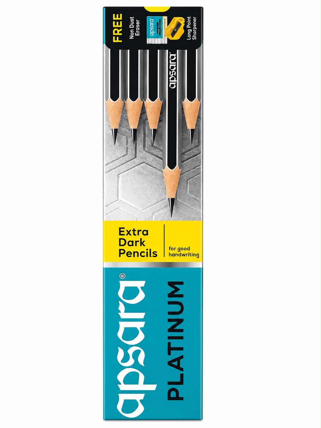 APSARA PLATINUM EXTRA DARK PENCILS