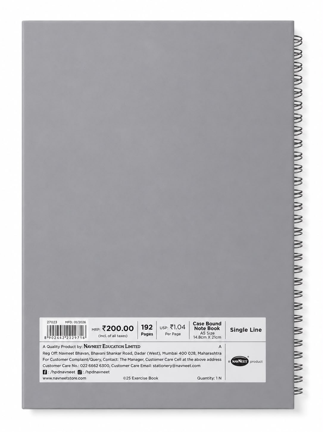 HQ Legally 18 Spiral Notebook thumbnail 2