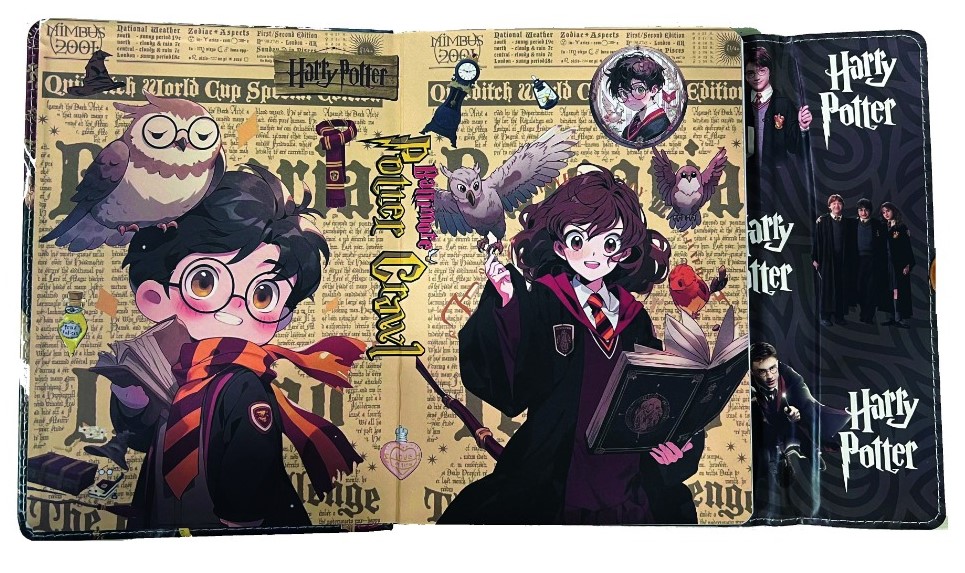 Harry Potter Magnetic Lock Diary thumbnail 2