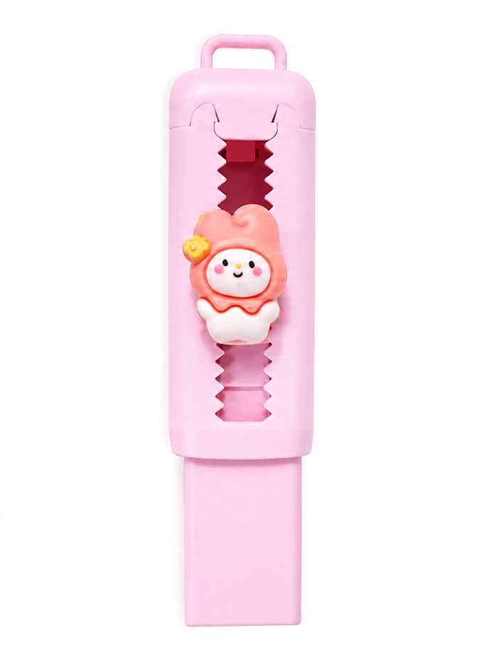 Soft Rubber Eraser with Protective Sliding Case