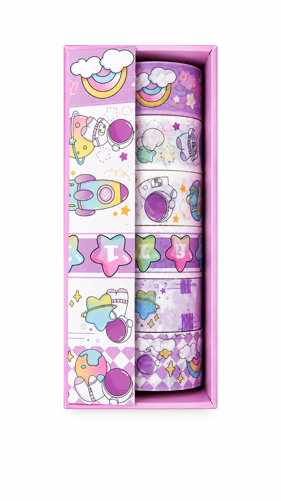 Washi Tape Set (6 Rolls)