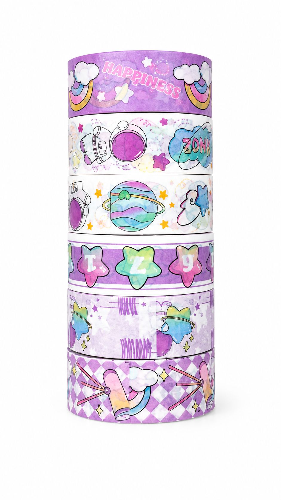 Washi Tape Set (6 Rolls) thumbnail 4