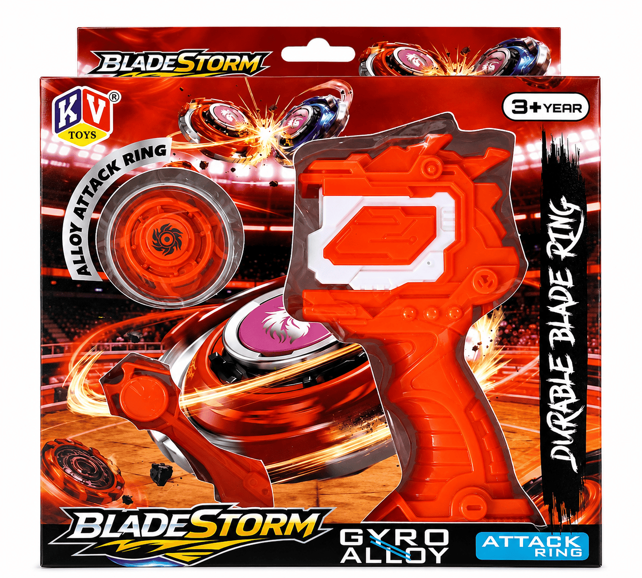 BladeStorm Gyro Alloy Attack Ring