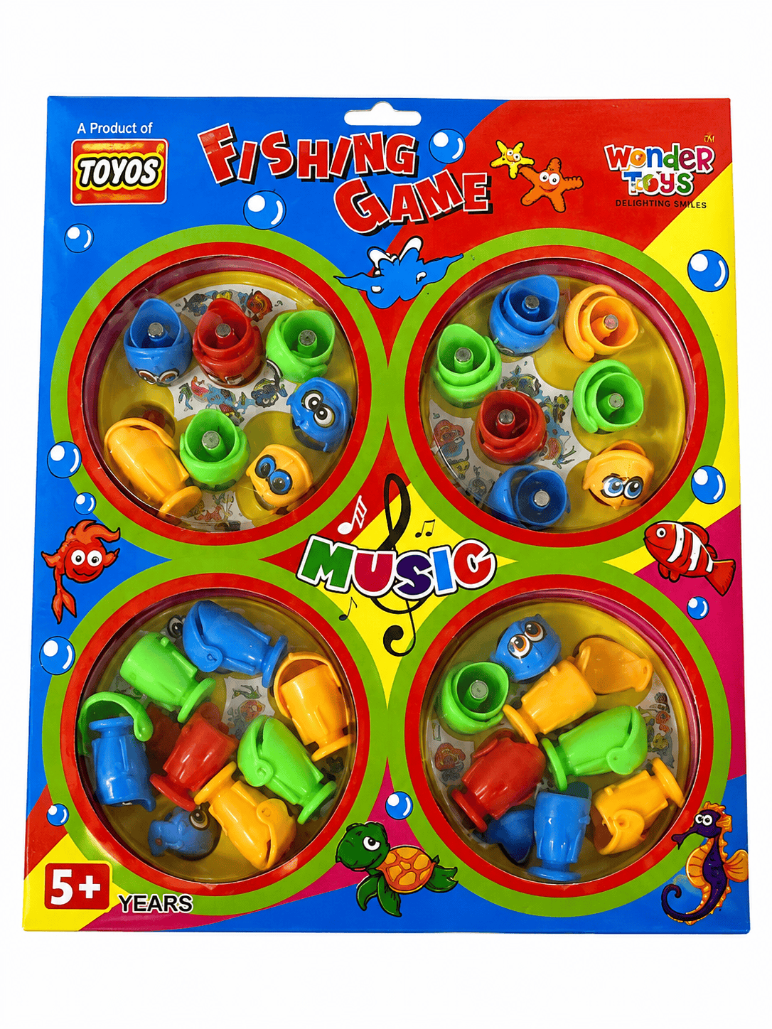 fishing games with this colourful Fishing Rod Set.