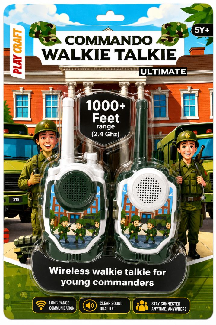 Commando Walkie Talkie Toy