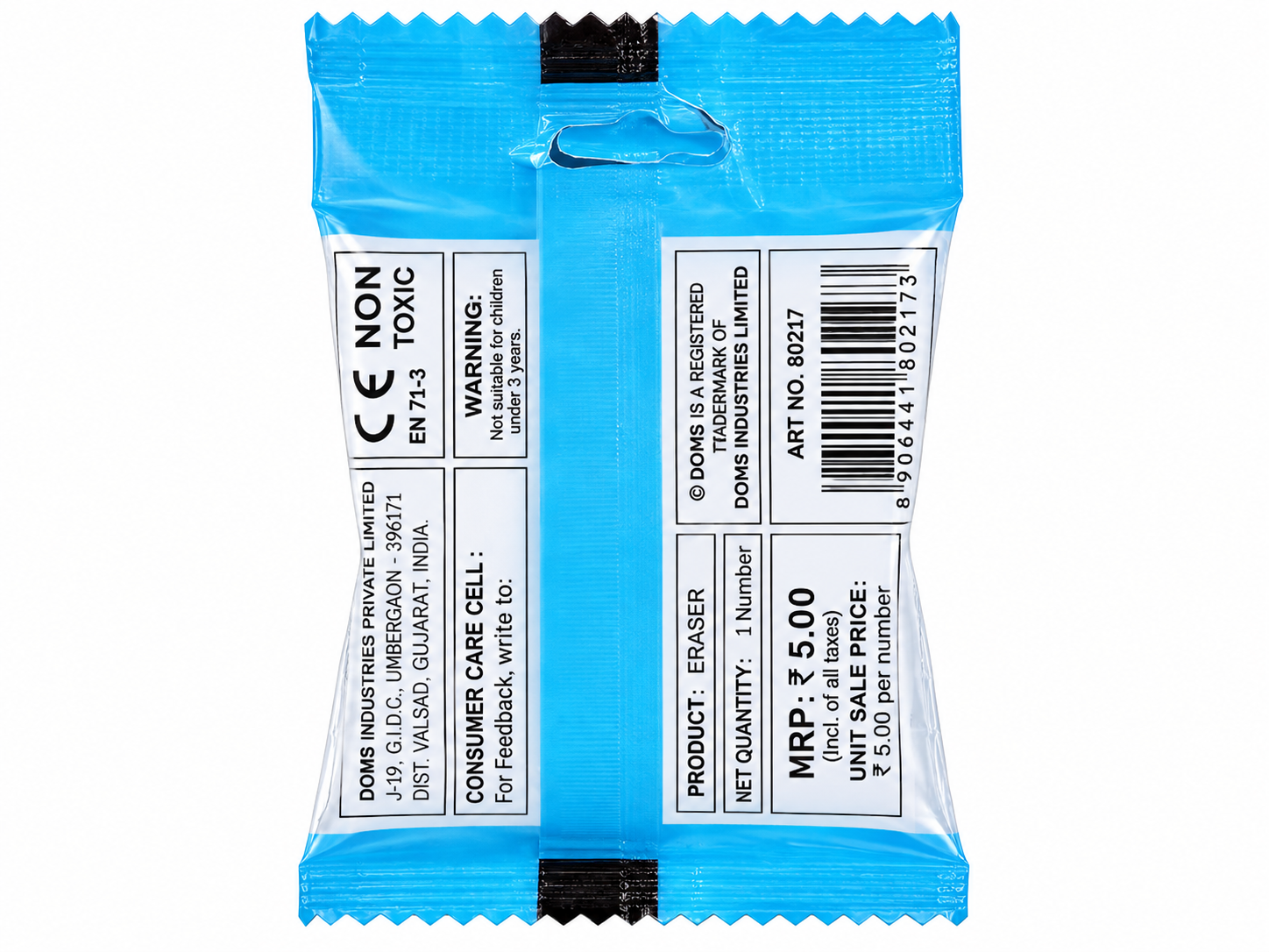 DOMS Mini E-Racer Tyre Shape Eraser thumbnail 2